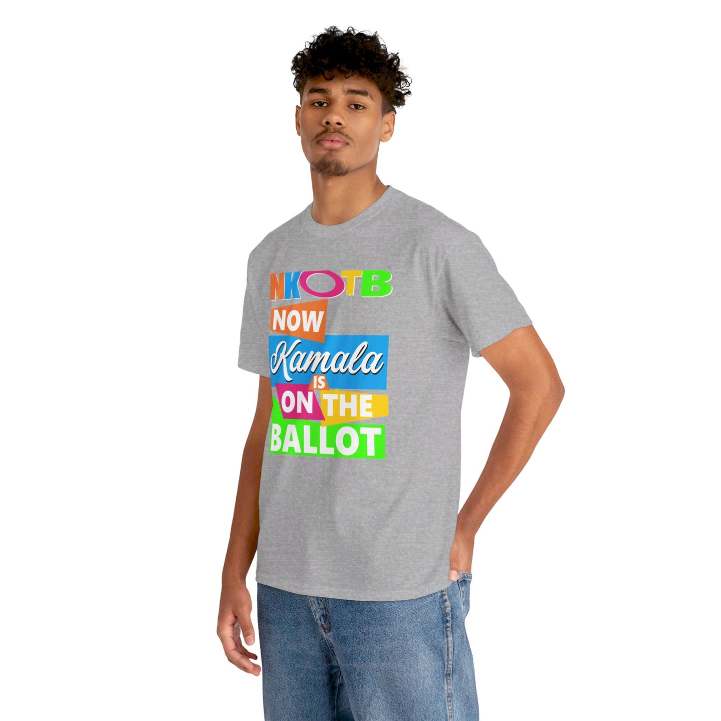 NKOTB Kamala Harris for President Harris/Walz Throwback Theme Tee