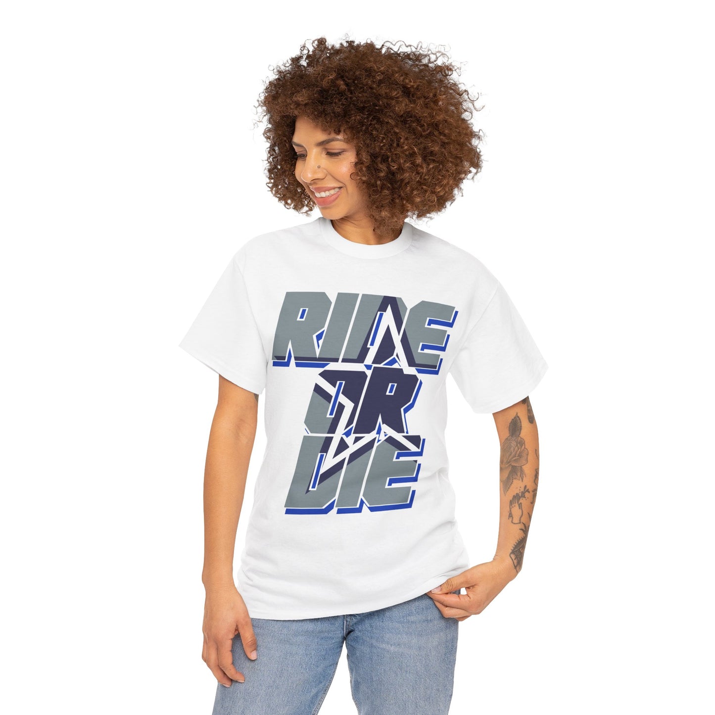 Dallas Football Inspired Ride Or Die Tee