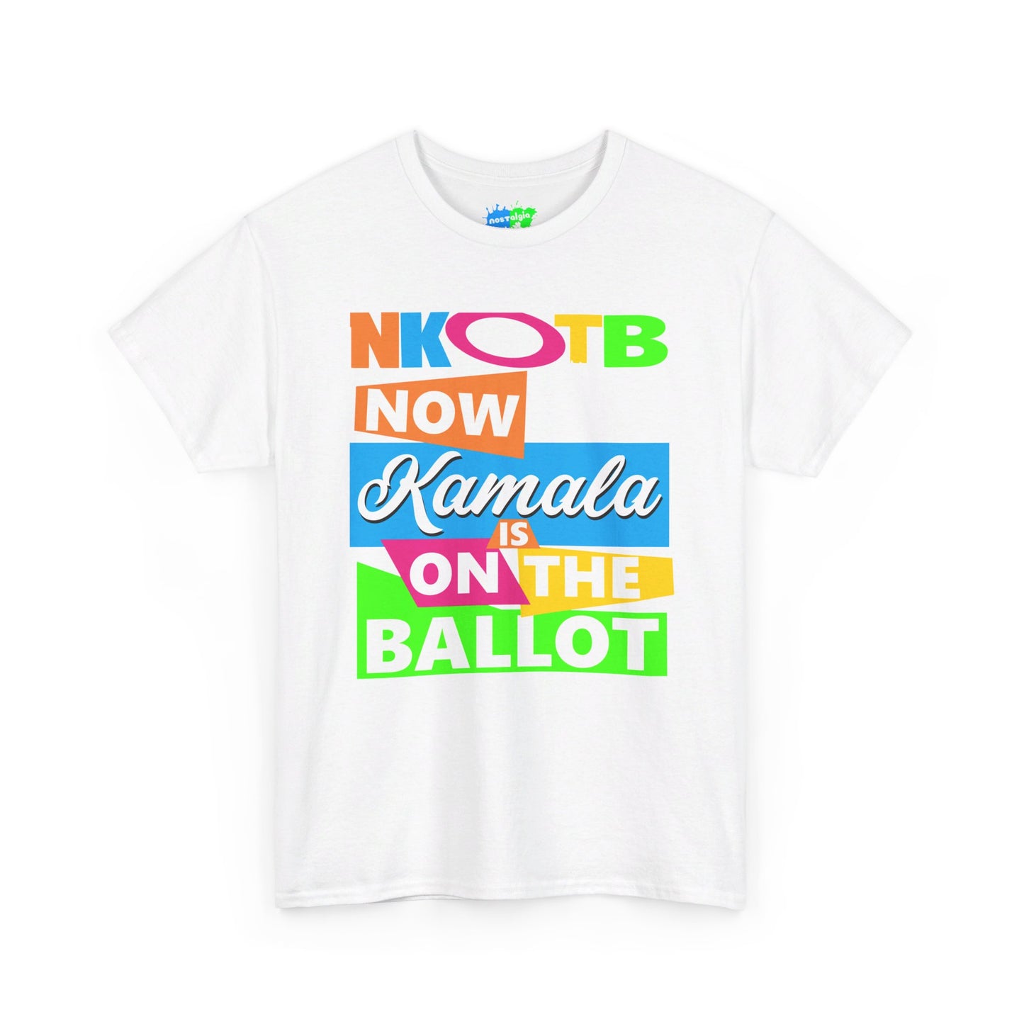 NKOTB Kamala Harris for President Harris/Walz Throwback Theme Tee