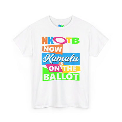 NKOTB Kamala Harris for President Harris/Walz Throwback Theme Tee