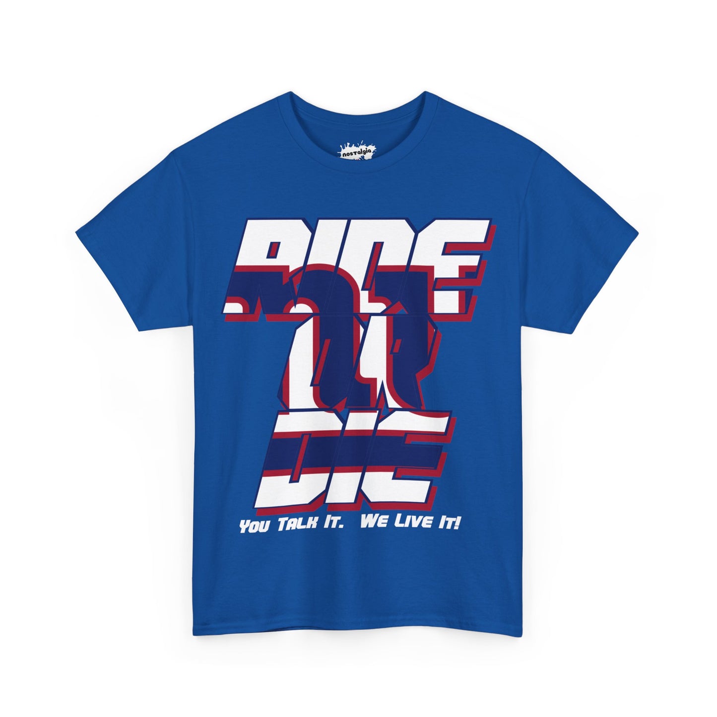 NY Football Inspired Ride Or Die Tee