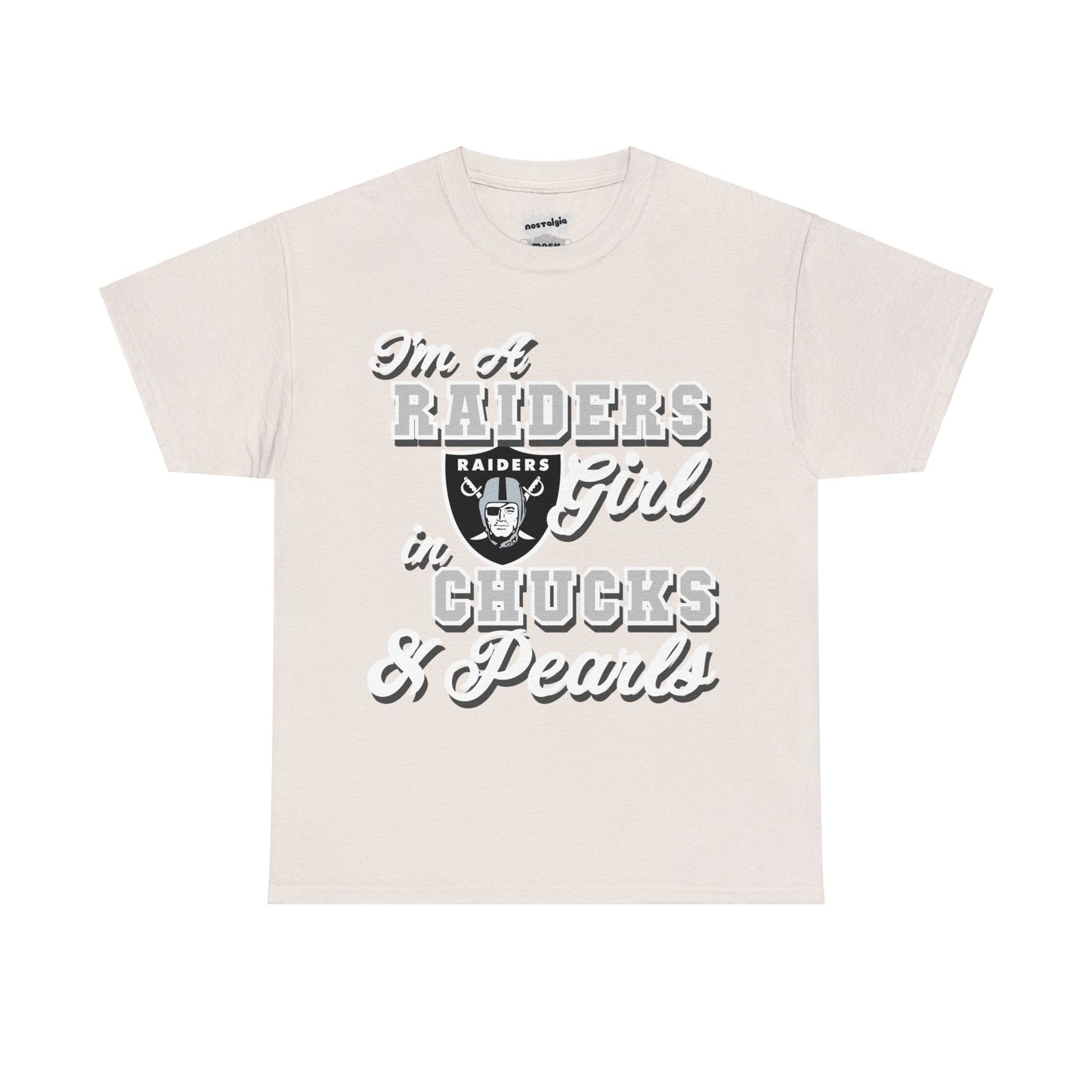 Las Vegas Football Inspired Chucks and Pearls Tee