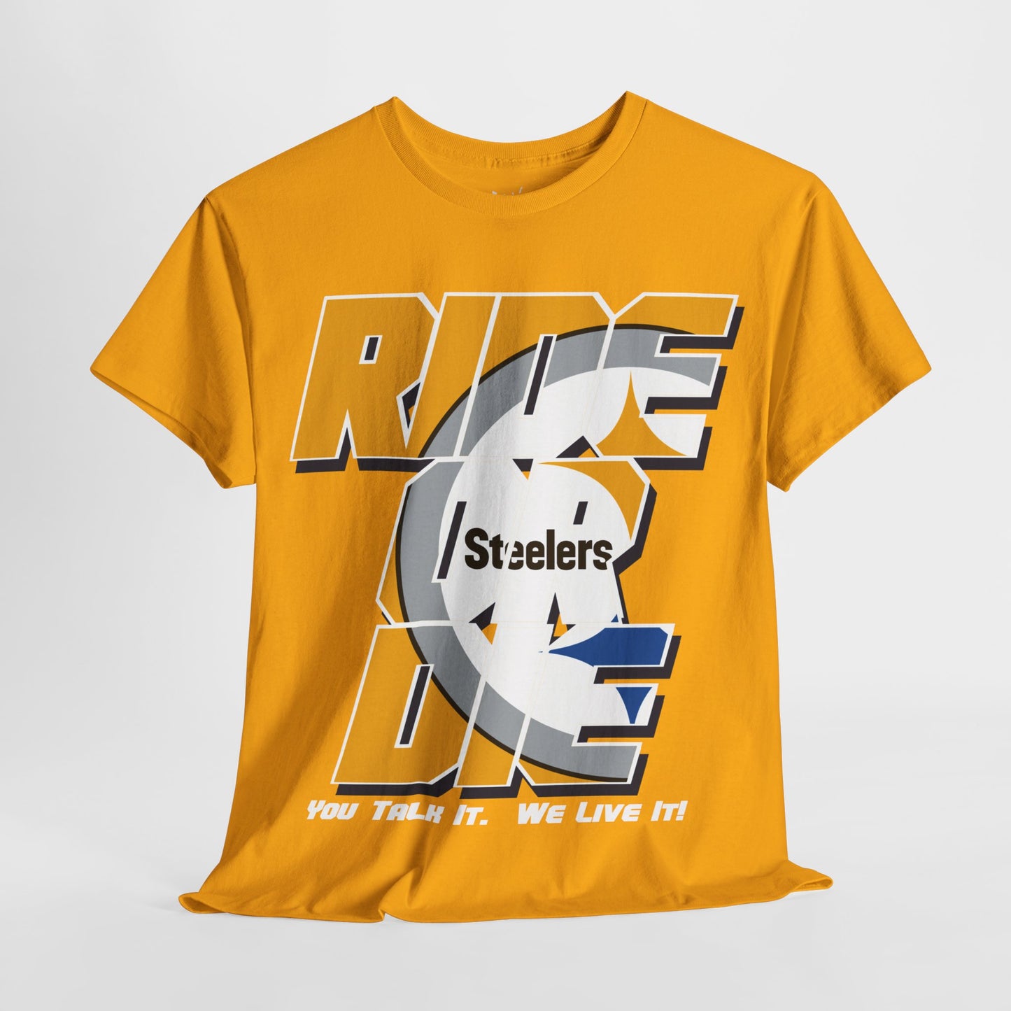 Pittsburgh Football Inspired Ride or Die Tee