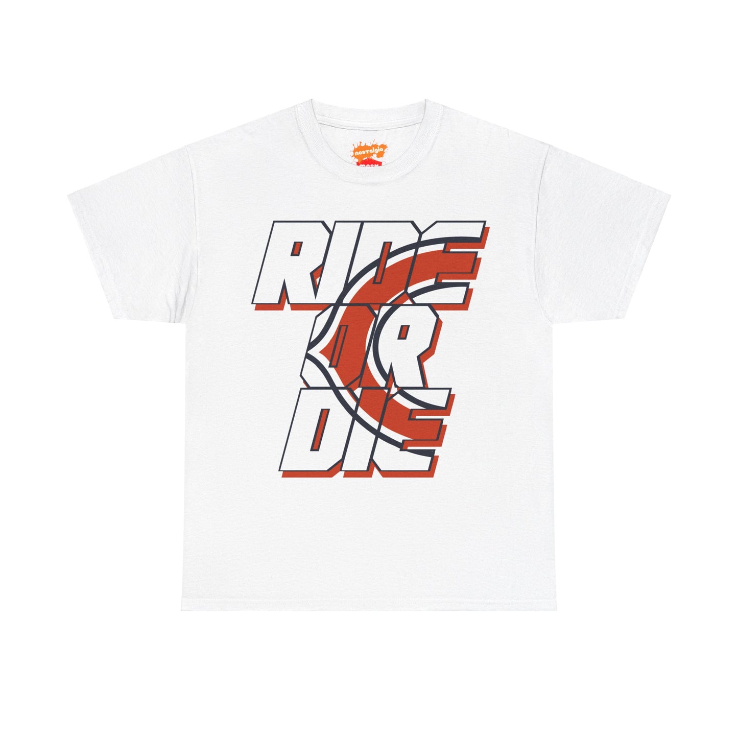 Chicago Football Inspired Ride Or Die Tee