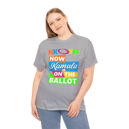 NKOTB Kamala Harris for President Harris/Walz Throwback Theme Tee