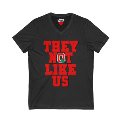 Dallas Football or Ohio College Football inspired Not Like Us V-Neck
