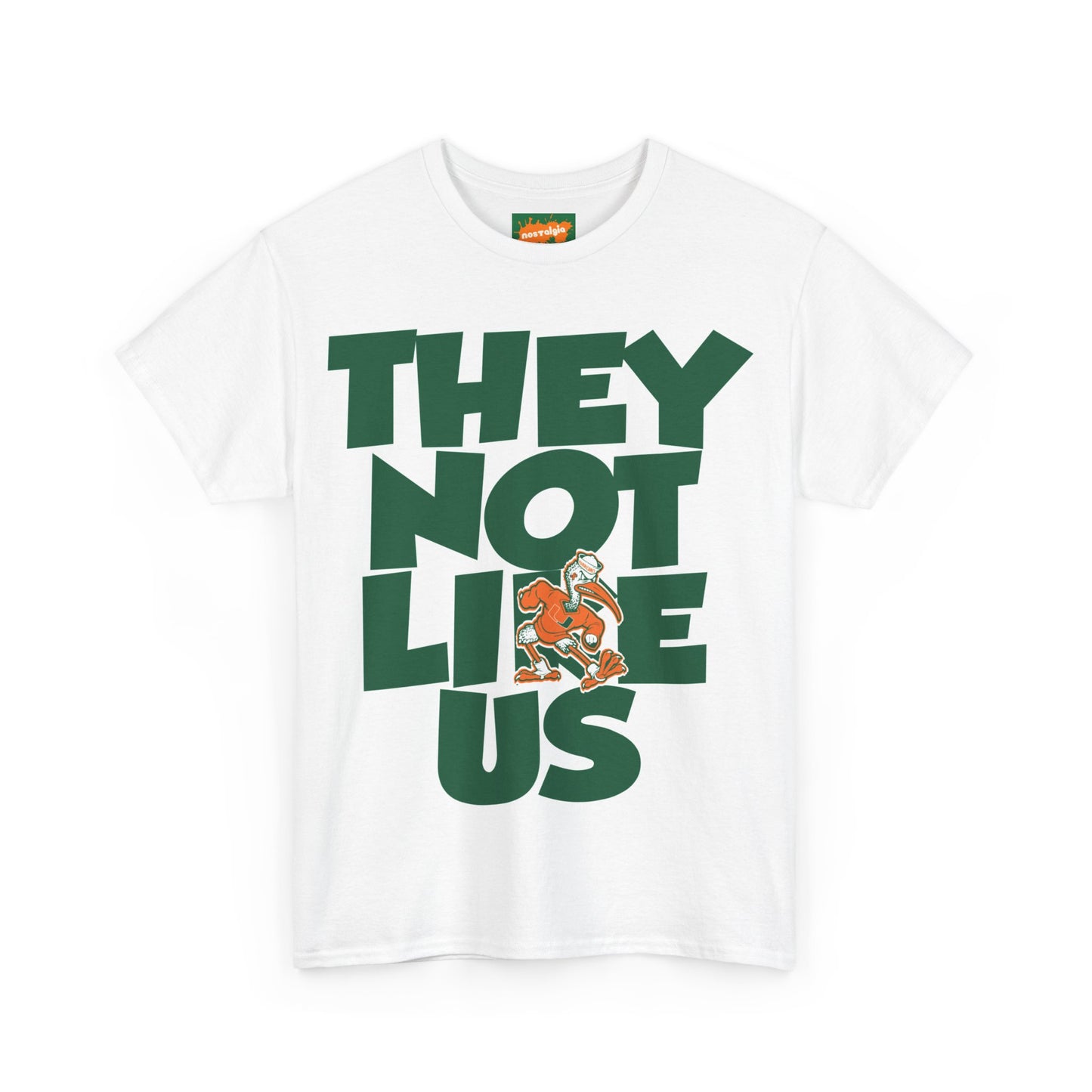 Miami Hurricanes Football Inspired Not Like Us Tee