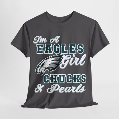 Eagles Football Inspired Chucks and Pearl Tee