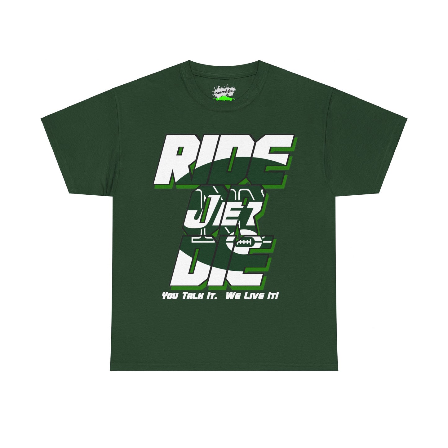 New York Football Inspired Ride or Die Tee