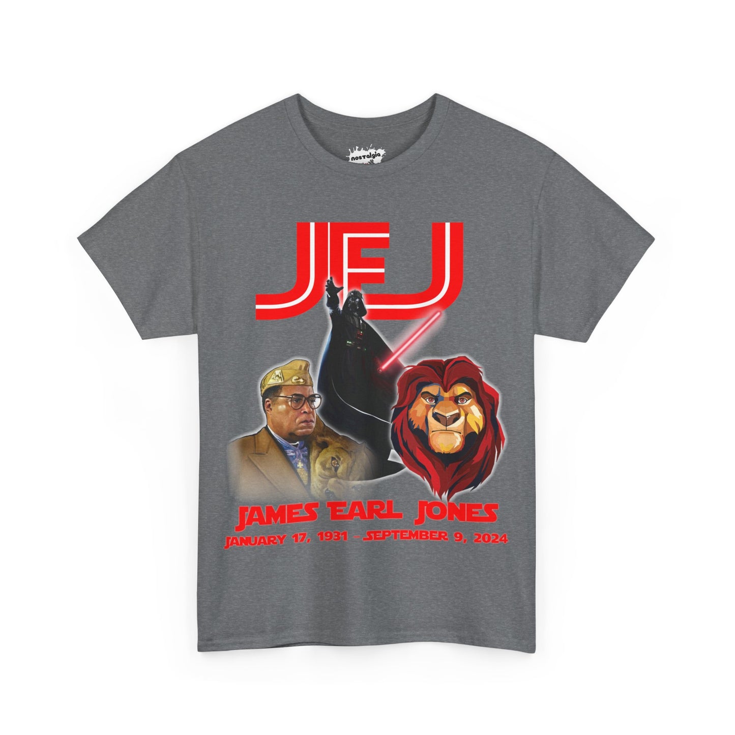 James Earl Jones RIP Memorial  T-Shirt Darth Vader Mufasa Lion King