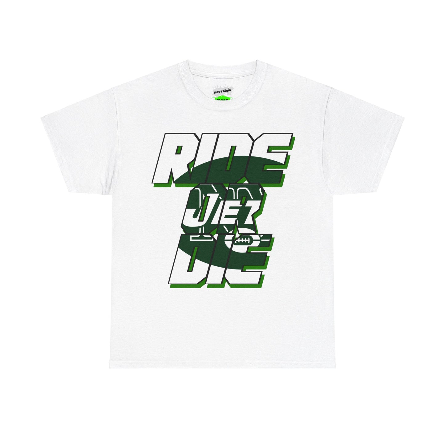 New York Football Inspired Ride or Die Tee