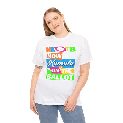 NKOTB Kamala Harris for President Harris/Walz Throwback Theme Tee