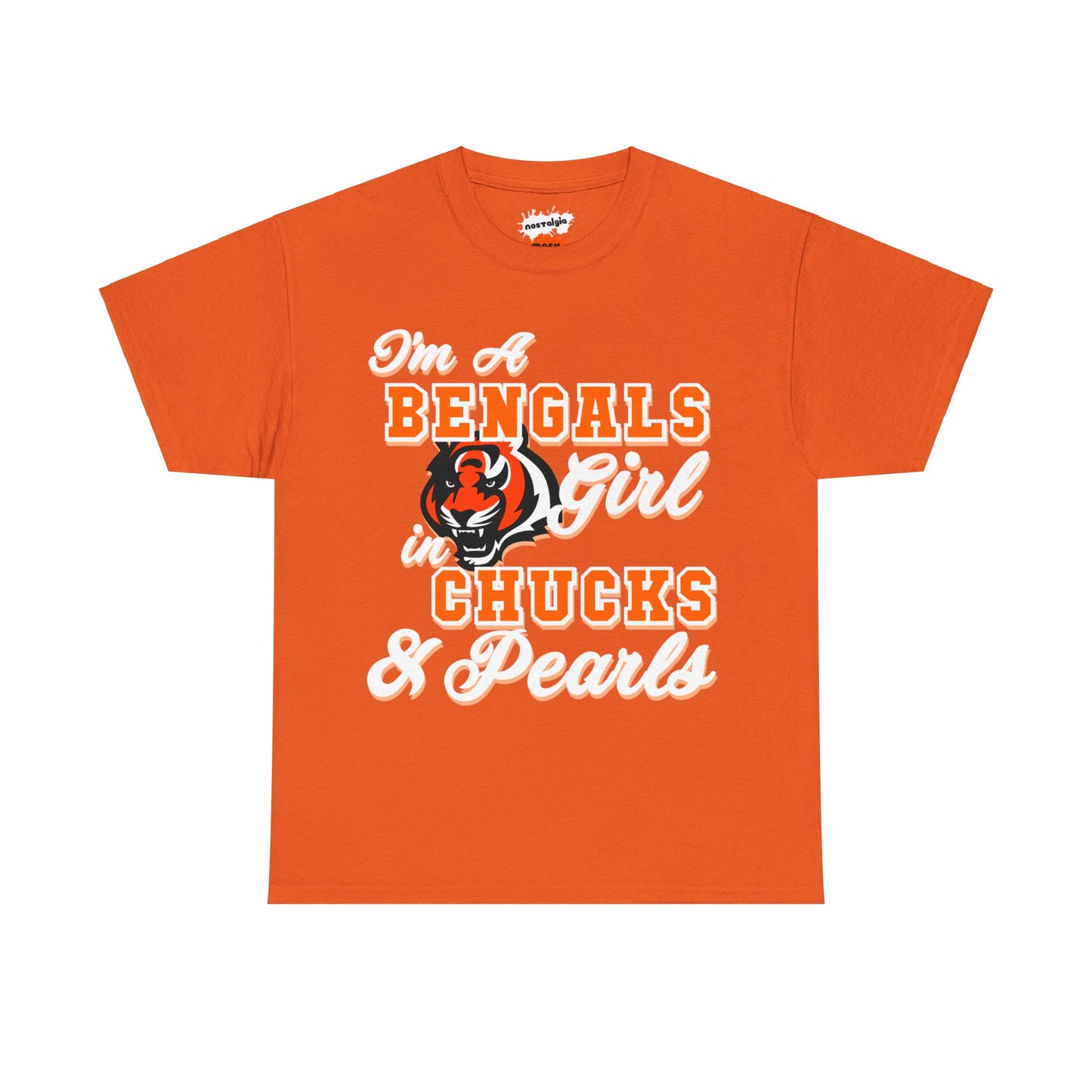 Cincinnati Football Inspired Chucks and Pearls Shirt