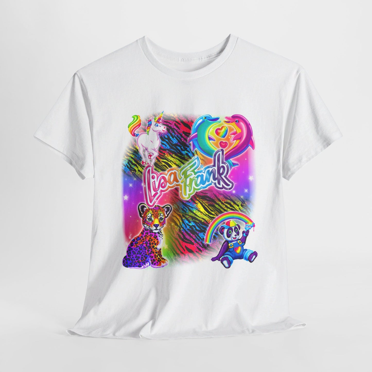 Lisa Frank Inspired Graphic Tee