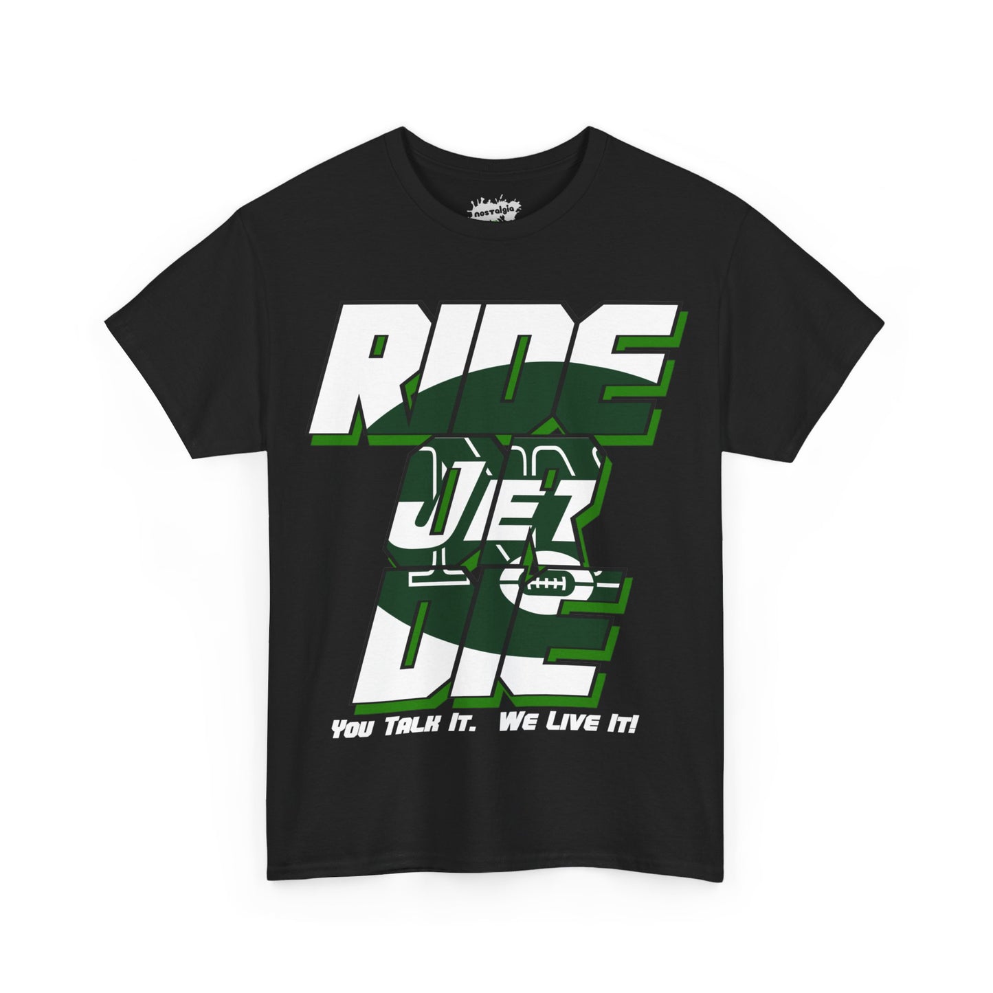 New York Football Inspired Ride or Die Tee