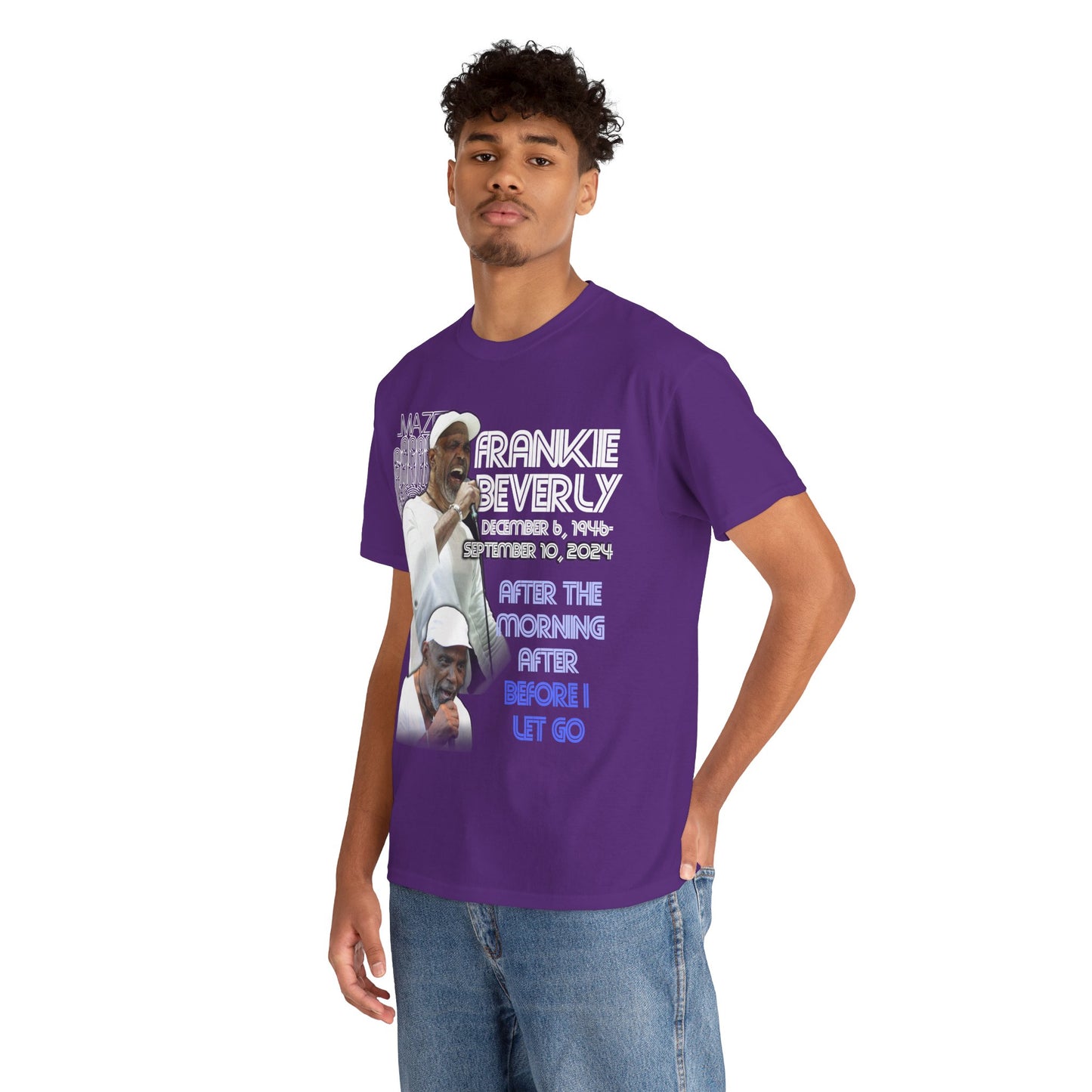 Frankie Beverley  Maze Memorial Shirt Tee