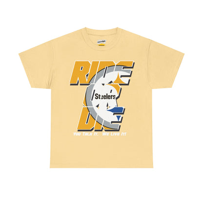 Pittsburgh Football Inspired Ride or Die Tee