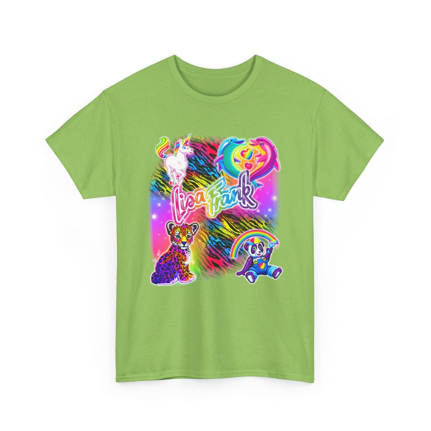 Lisa Frank Inspired Graphic Tee