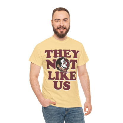 Florida State University FSU Seminoles They Not Like Us Tee T Shirt