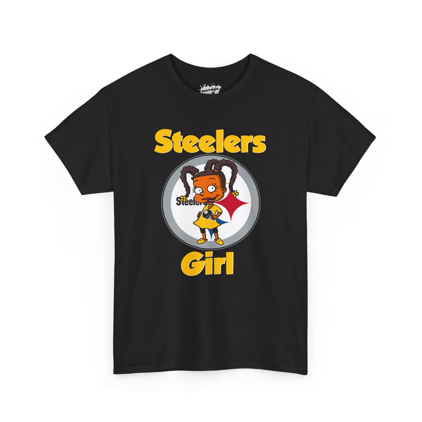 Pittsburgh Football Inspired Rugrat Girl Tee