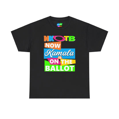 NKOTB Kamala Harris for President Harris/Walz Throwback Theme Tee