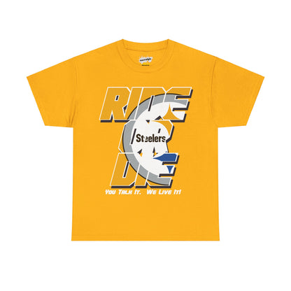 Pittsburgh Football Inspired Ride or Die Tee