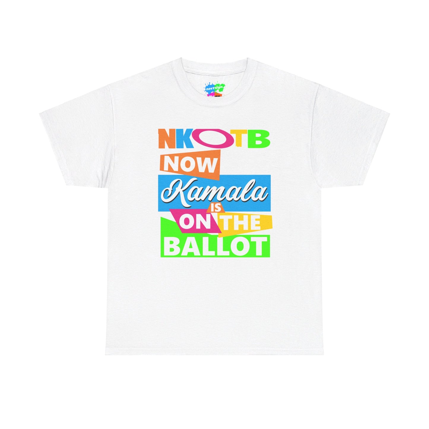 NKOTB Kamala Harris for President Harris/Walz Throwback Theme Tee