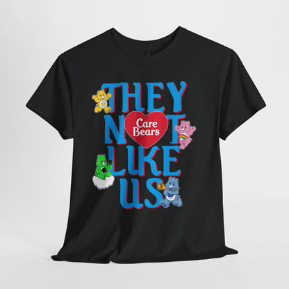 Care Bears Inspired Not Like Us Tee