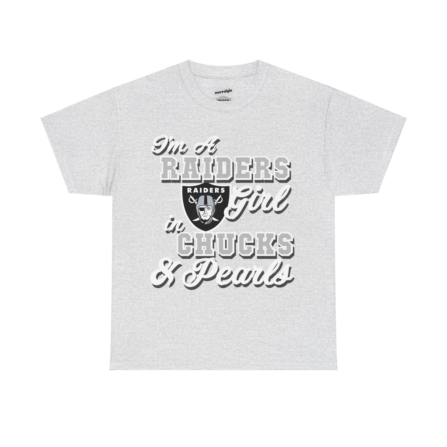 Las Vegas Football Inspired Chucks and Pearls Tee