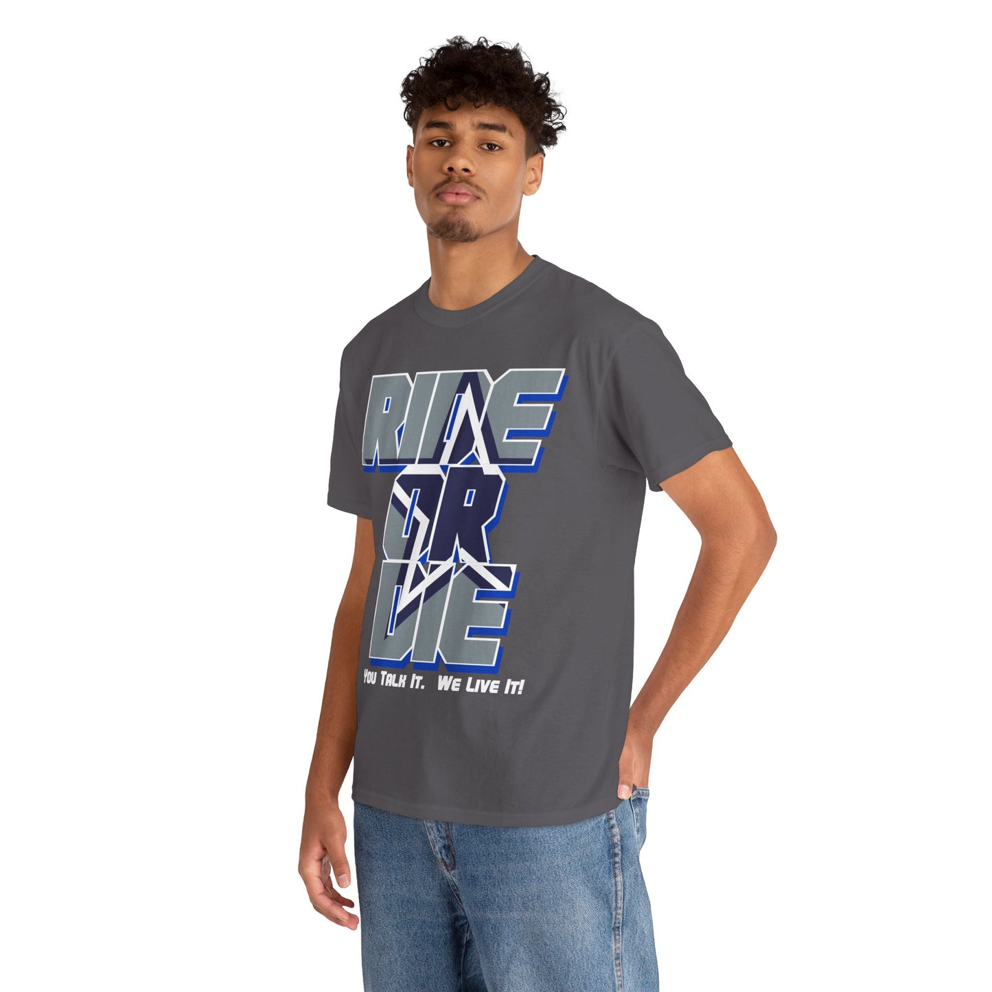 Dallas Football Inspired Ride Or Die Tee