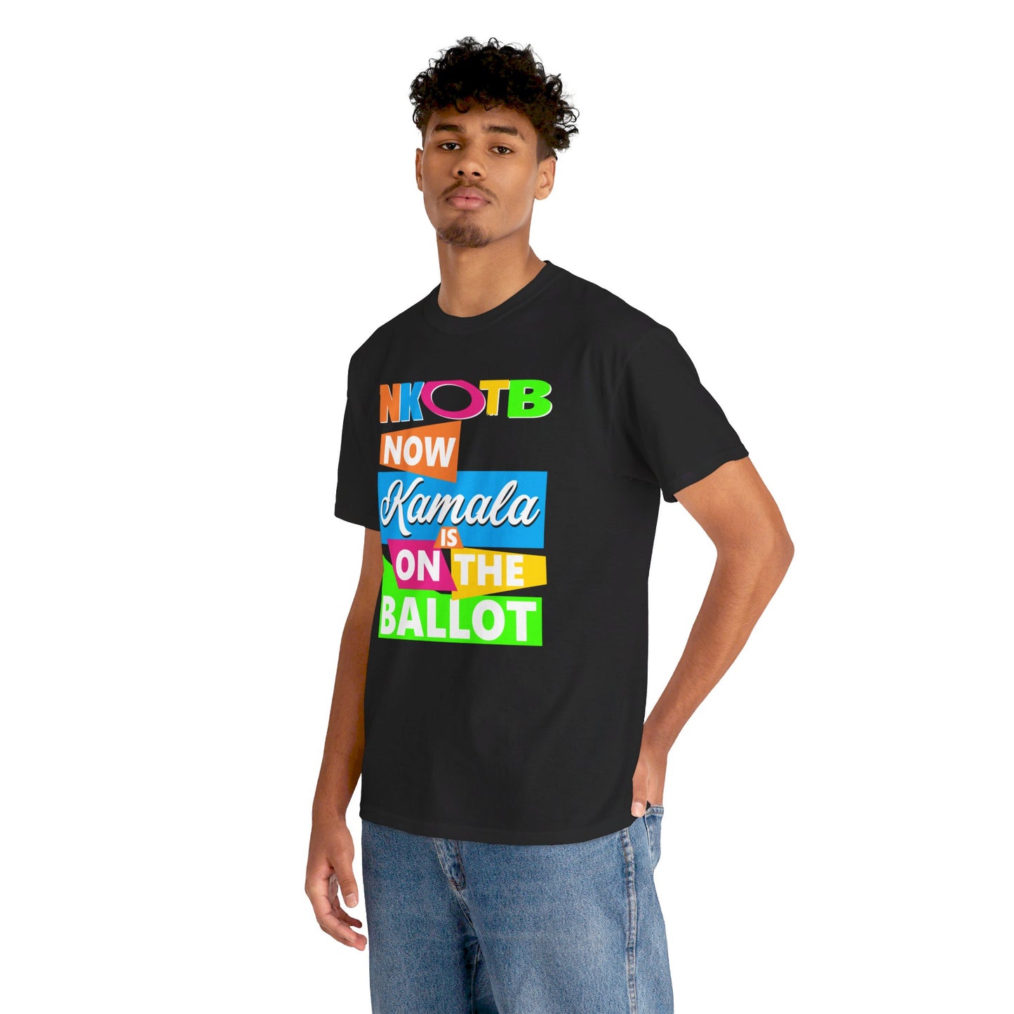 NKOTB Kamala Harris for President Harris/Walz Throwback Theme Tee