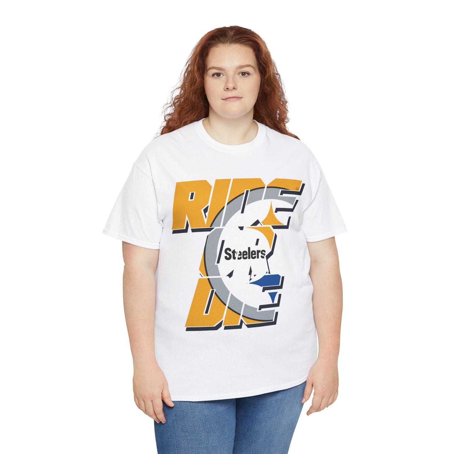 Pittsburgh Football Inspired Ride or Die Tee