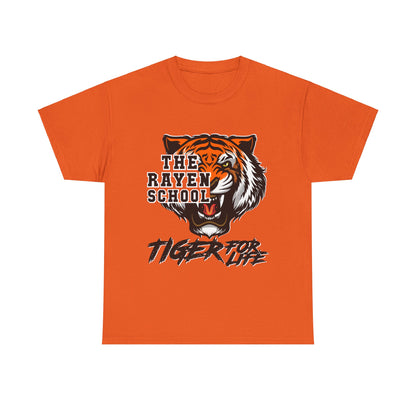 RAYEN "THE RAYEN SCHOOL" TIGER FOR LIFE TEE