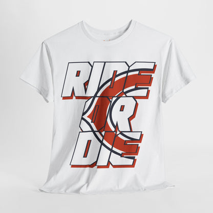 Chicago Football Inspired Ride Or Die Tee