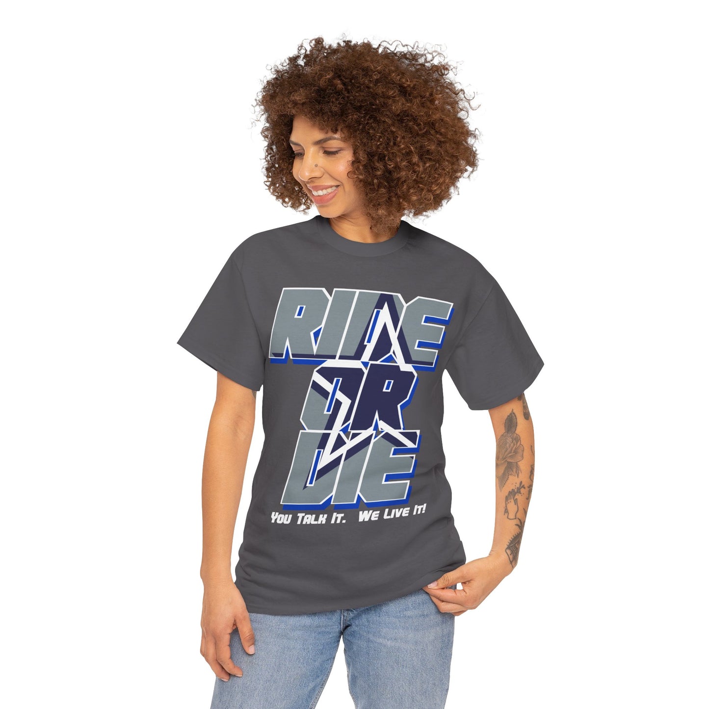 Dallas Football Inspired Ride Or Die Tee