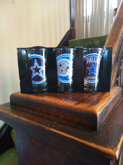 Pro Football Inspired 3 Shot Glass Set  (Pre-Order)