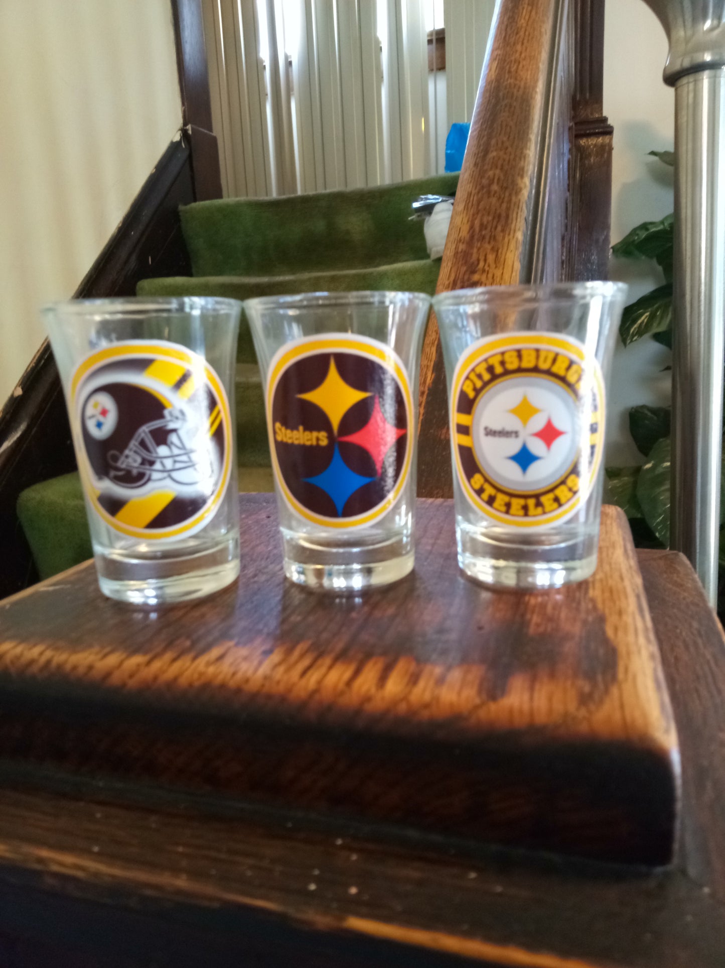 Pro Football Inspired 3 Shot Glass Set  (Pre-Order)