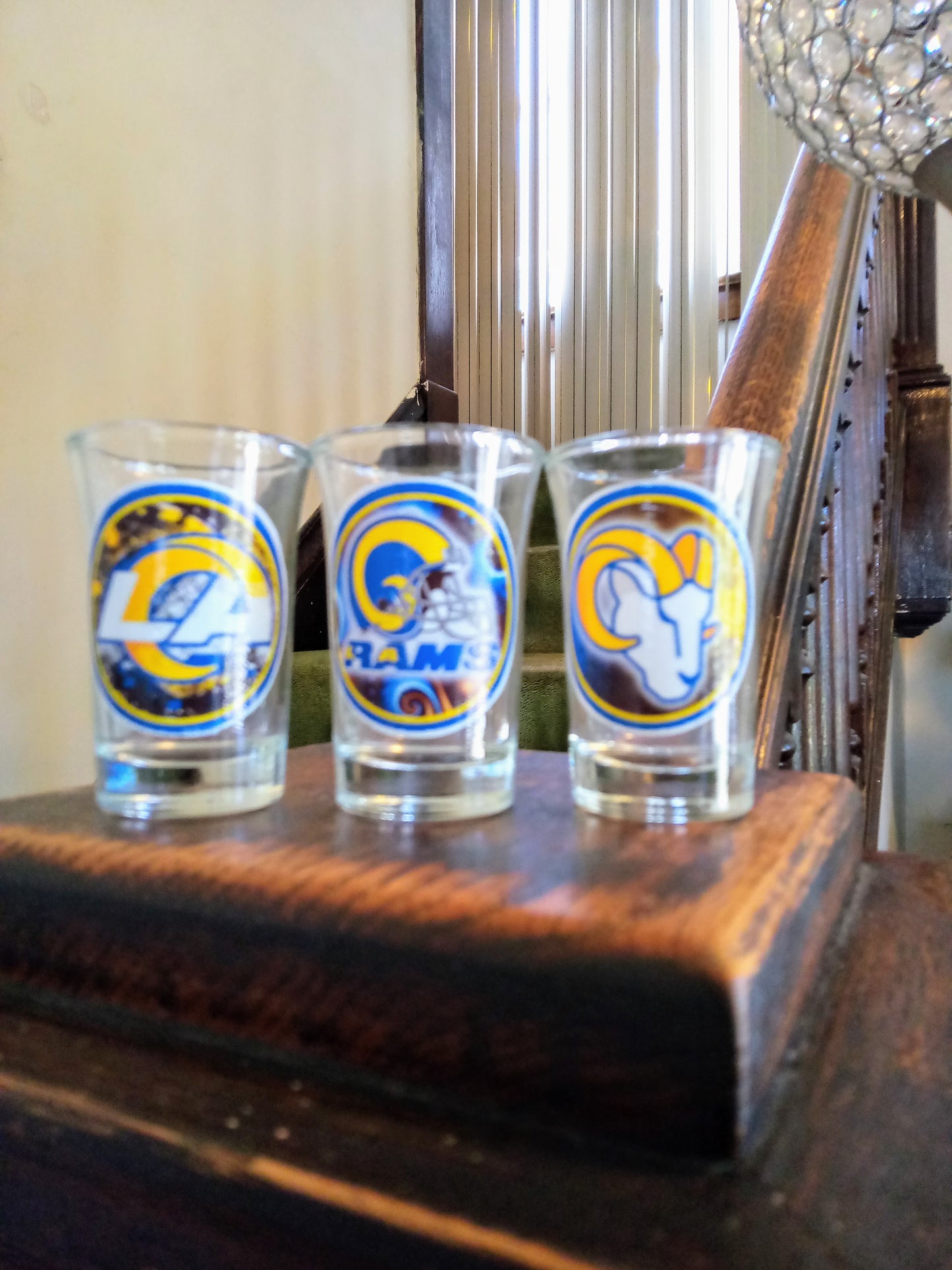 Pro Football Inspired 3 Shot Glass Set  (Pre-Order)