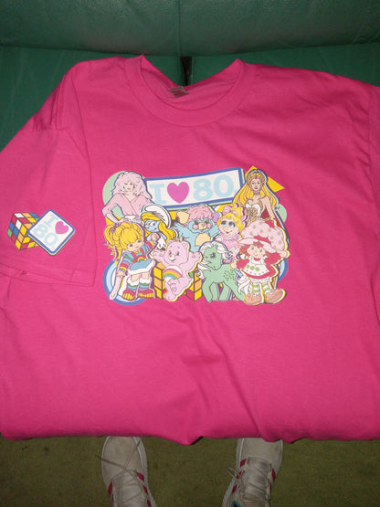 80s Girl Cartoon T-Shirt