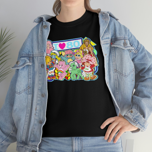 80s Girl Cartoon T-Shirt
