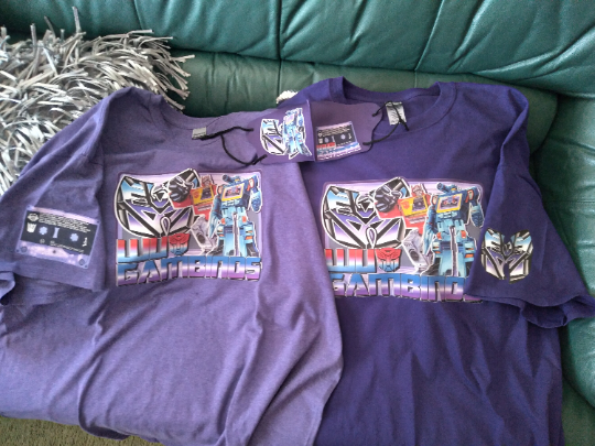 Wu Gambinos inspired Purple Tape Transformers T-Shirt