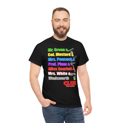 Clue Character T-Shirt